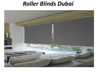 Roller Blinds Dubai