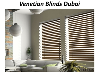 Venetian Blinds Dubai