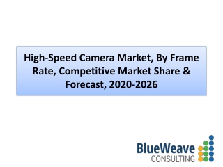 High-Speed Camera Market Trend Analysis