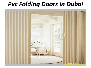 Pvc Folding Doors Abu Dhabi