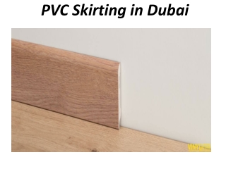 PVC Skirting Abu Dhabi