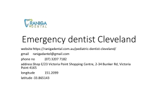 emergency dentist cleveland