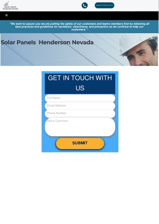Solar Panels Henderson Nevada