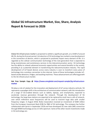 Global 5G Infrastructure Market pdf