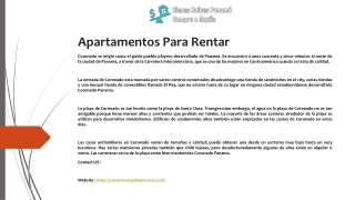 Apartamentos Para Rentar