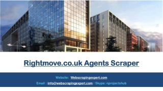 Rightmove.co.uk Agents Scraper