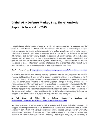 Global AI in Defense Market pdf