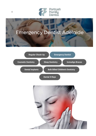 Emergency Dentist Adelaide