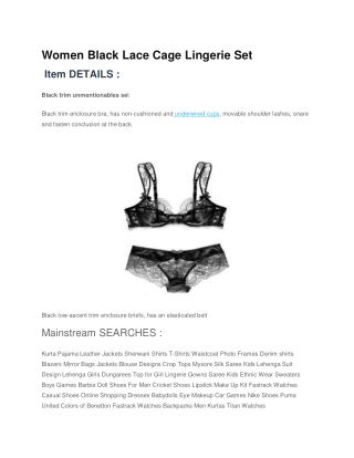 Black Lace