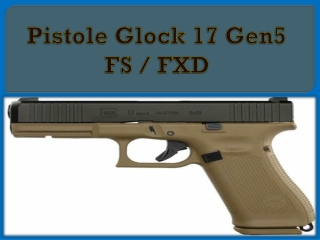 Pistole Glock 17 Gen5 FS / FXD