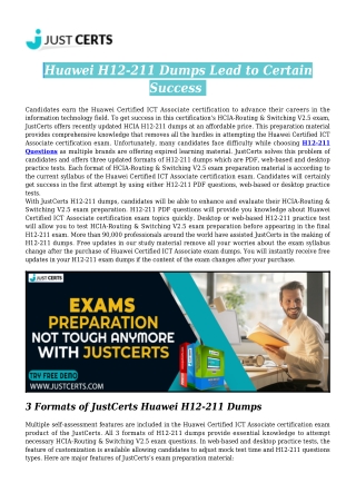 H12-211 Questions
