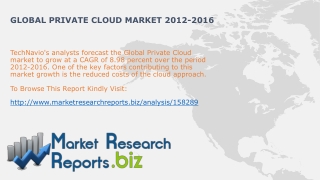 Global Private Cloud Industry Trends2012-2016:MarketResearch