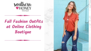 Fall Fashion outfits at online clothing boutique
