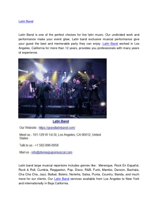 Latin Band