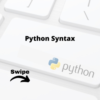 Python Syntax