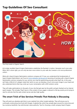 Best Seo Company Things To Know Before You Get This