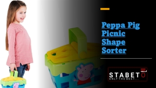 Peppa Pig Picnic Shape Sorter