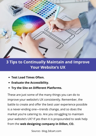 3 Tips to Continually Maintain and Improve Your Website’s UX