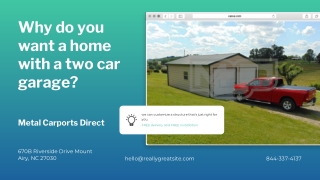 Why do you want a home with a two car garage