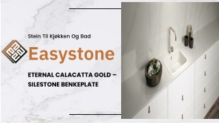 ETERNAL CALACATTA GOLD – SILESTONE BENKEPLATE