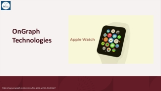 Apple Watch: Key Features