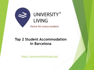 Top 2 Student Accommodation in Barcelona