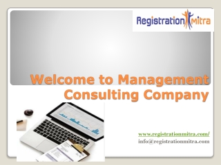 Welcome to Management Consulting Company