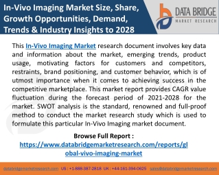 In-Vivo Imaging Market: Discover the Latest Trends, Share, Growth and  Insights