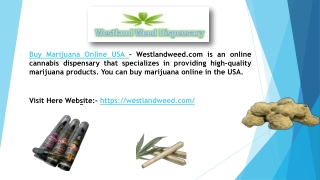 Buy Marijuana Online USA - Westlandweed.com
