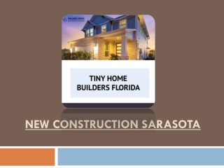 New Construction Sarasota – Facts To Be Considered Before Hiring A Construction