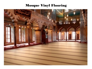 Mosque Vinyl Flooring