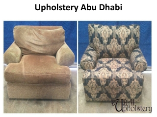 Upholstery Abu Dhabi