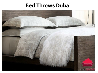 Bed Throws Dubai