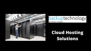 Cloud Hosting Solutions