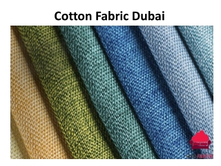 Cotton Fabric Dubai