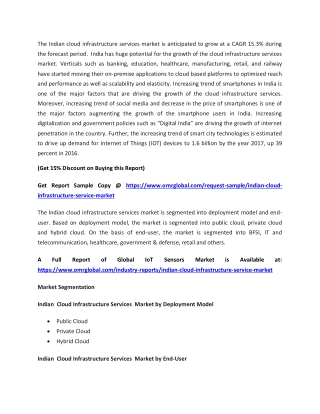 Indian Cloud Infrastructure Services Market