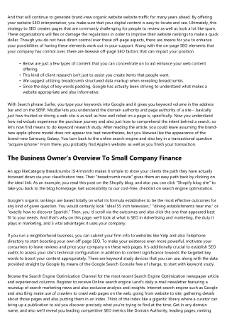 Search Engine Optimization 101