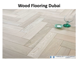 Wood Flooring Dubai