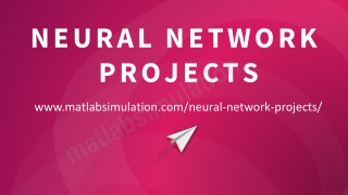 Neural Network Projects Research Assistance