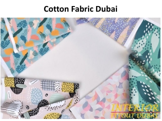 Cotton Fabric Dubai