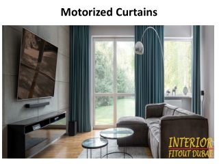 Motorized Curtains