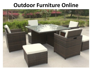 Outdoor Furniture Online