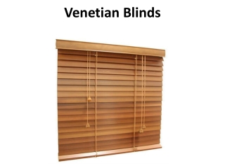 Venetian Blinds