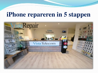 iPhone repareren in 5 stappen