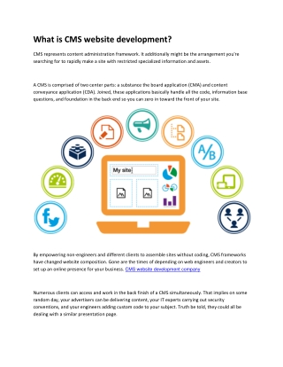 What is CMS website development-converted