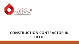 How to select Construction Contractor in Delhi