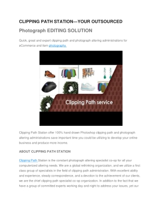 clipping path