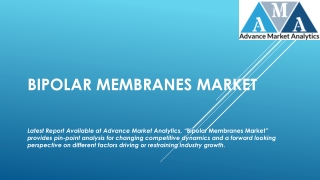 Bipolar membranes Market: Know Applications Supporting Impressive Growth