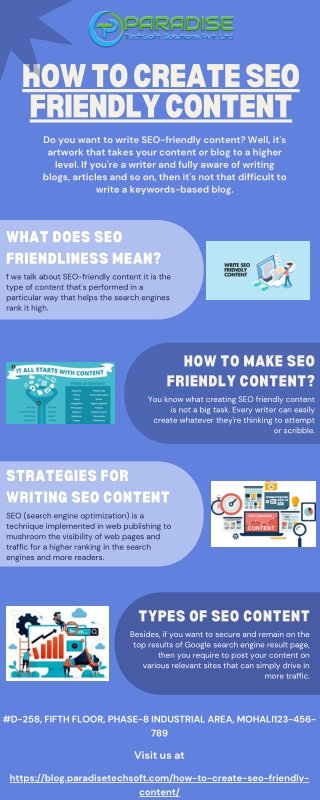 How to create SEO friendly content
