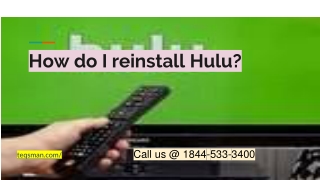 How do I reinstall Hulu_